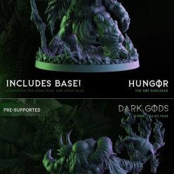 3D model Hungor the Rot Sorcerer – 3D Print