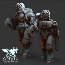 3D model Anvil Digital Forge - Regiments and Exo-Lord Automata – 3D Print