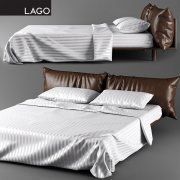 3D model Modern Kussin bed by Lago