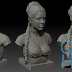 3D model Slave Leia – 3D Print