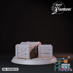 3D model Crates Base