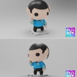 3D model Plakit Star Trek, Spock – 3D Print