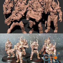 3D model ﻿Cabal of the Twisted Mirror - Screamer Squad – 3D Print