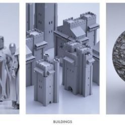 3D model Bigmediumsmall – Medieval Collection