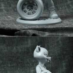 3D model Blair - Car parts thief – 3D Print