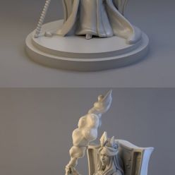 3D model Frigg Norse Goddess
