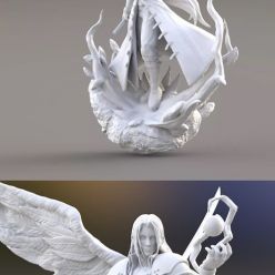 3D model Sephiroth (Kingdom Hearts) – 3D Print