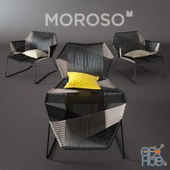 3D model Moroso tropicalia chaise longue