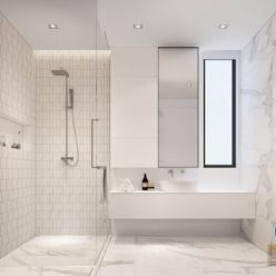 3D model Modern bathroom interior 051