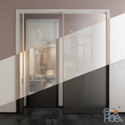 3D model Doors – ADL Adielle – Mitika_2 – 3 variations
