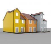 3D model Cover small Dutch house