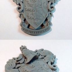 3D model Coat of Arms - Gryffindor - 3D Print