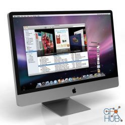 3D model iMac by Apple