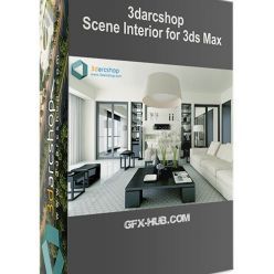 3D model 3darcshop Scene Interior for 3ds Max