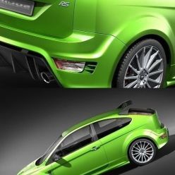 3D model Ford Focus RS 2009