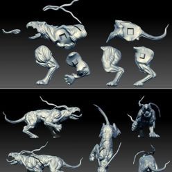 3D model Dragon Dog – 3D Print