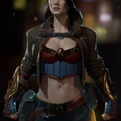 3D model Wonder Woman Undersuit