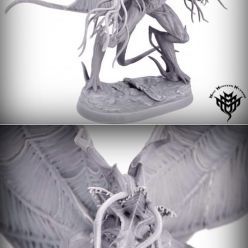 3D model Mind Flayer Dragon – 3D Print