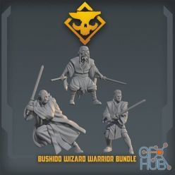 3D model Bushido Wizard Warriors – 3D Print