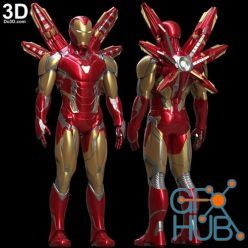 3D model ﻿Iron Man MK85 – 3D Print