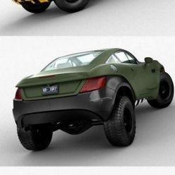 3D model Local Motors Rally Fighter