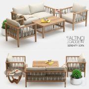 3D model Furniture set Altinci Cadde Serenity Garden