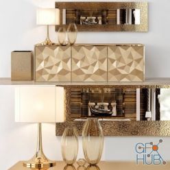 3D model Fendi Console Table Home Collections