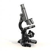 3D model Mech optical device - microscope