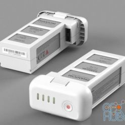 3D model Drone Battery Phantom 3 (max, fbx)