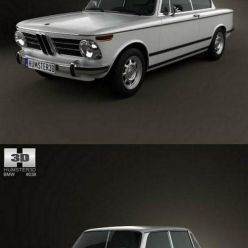 3D model 3D Humster BMW 2002 1968