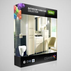 3D model CGAxis Models Volume 2 Bathrooms