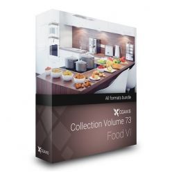 3D model CGAxis Models Volume 73 3D Food VI