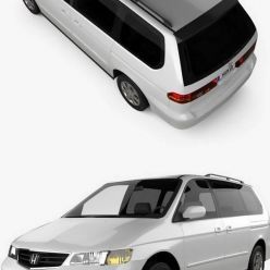 3D model Honda Odyssey 1999 car