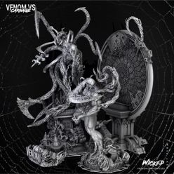 3D model 3DWicked – Venom vs Carnage – Diorama Base – 3D Print