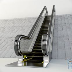3D model Escalator
