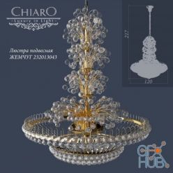 3D model Chiaro 232013043 classic chandelier