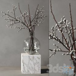 3D model decorative vase 02