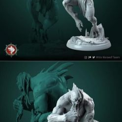 3D model White Werewolf Tavern - Ghouls set 6 – 3D Print