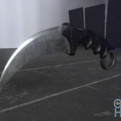 3D model Karambit knife
