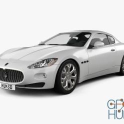 3D model Hum 3D Maserati GranTurismo 2011 car