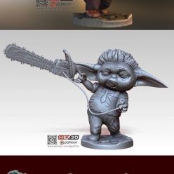 3D model Baby Leatherface – 3D Print