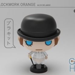 3D model Plakit Clockwork Orange Alex – 3D Print