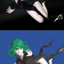 3D model Tatsumaki Hero S-Class Rank 2 – 3D Print