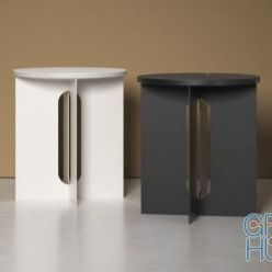3D model Side table Androgyne by Menu