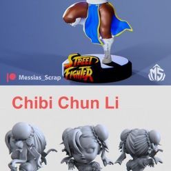 3D model Chun Li Chibi – 3D Print