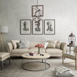 3D model Group of furnishings for the mixed living room 32