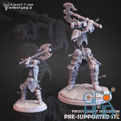 3D model Frost giant skeleton – 3D Print