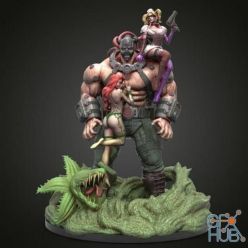 3D model Bane Diorama – 3D Print