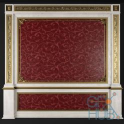 3D model Classic luxurious panels