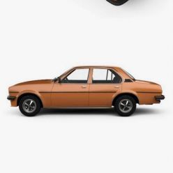 3D model Opel Ascona berlina 1975